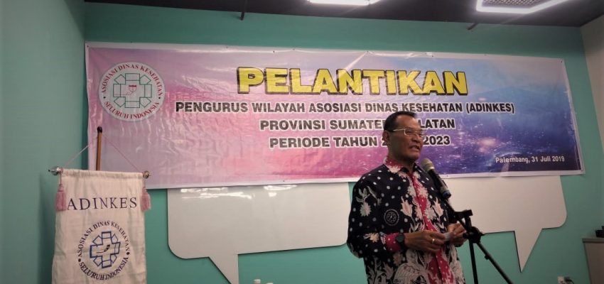 Pelantikan Pengurus ADINKES Sumatera Selatan